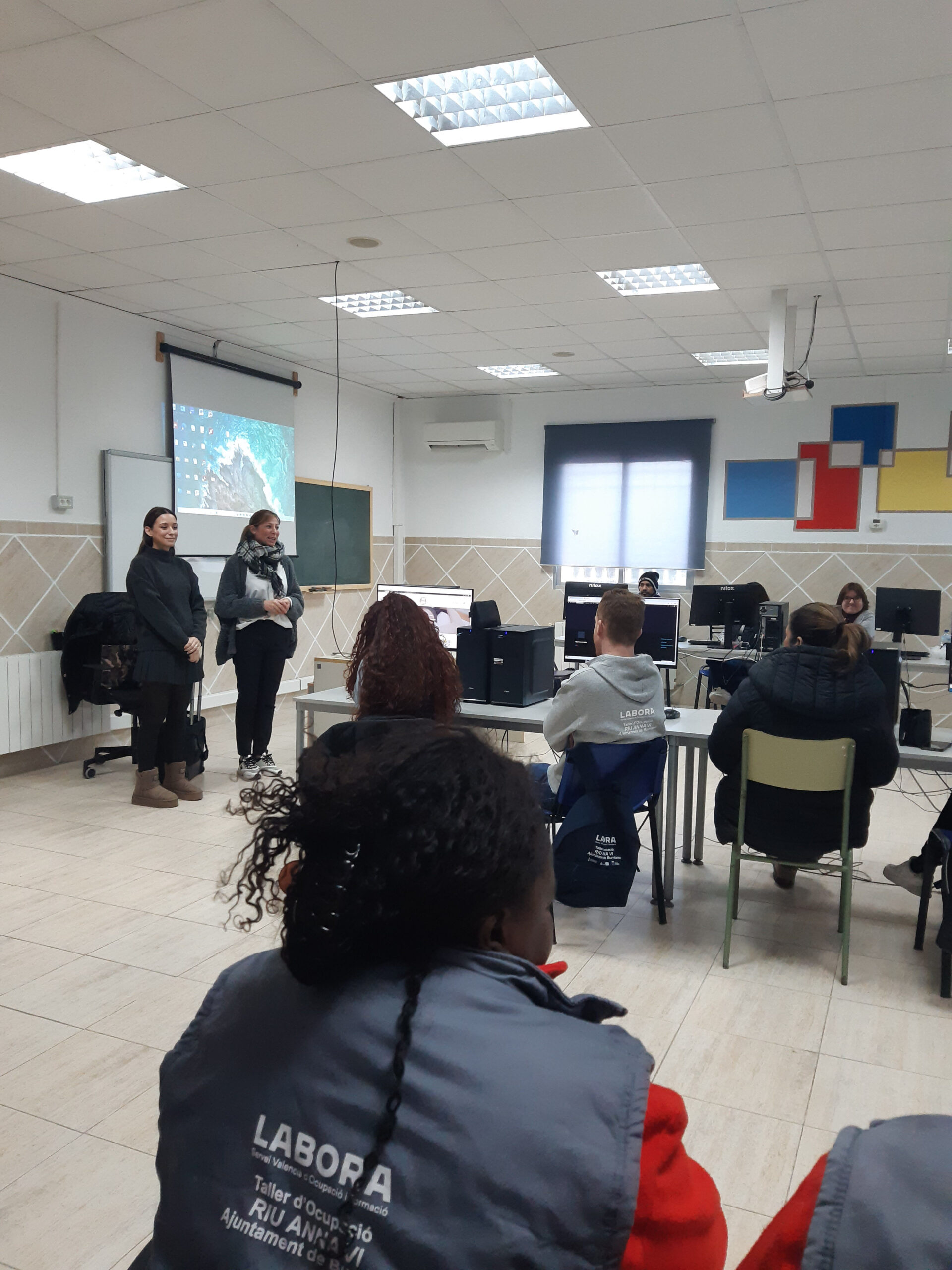 Orientacion laboral a los talleres de empleo de Burriana 2024